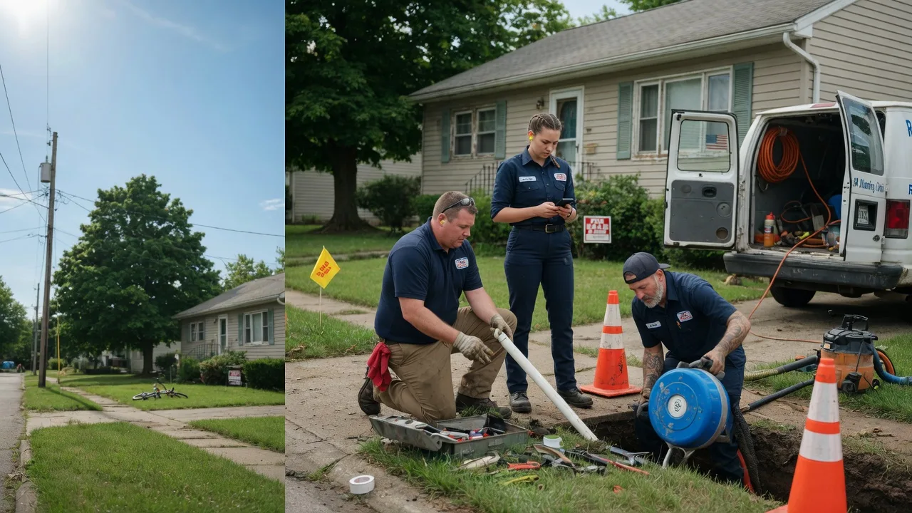 Sewer Line Repair in Viola, IL near me